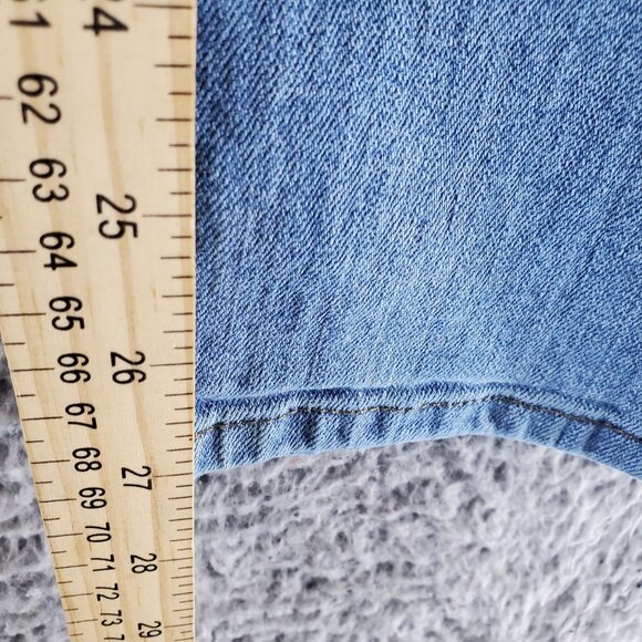 Sonoma Jeans Mens 34X30 Blue Regular Fit Straight Leg Stretch Denim - Picture 7 of 11